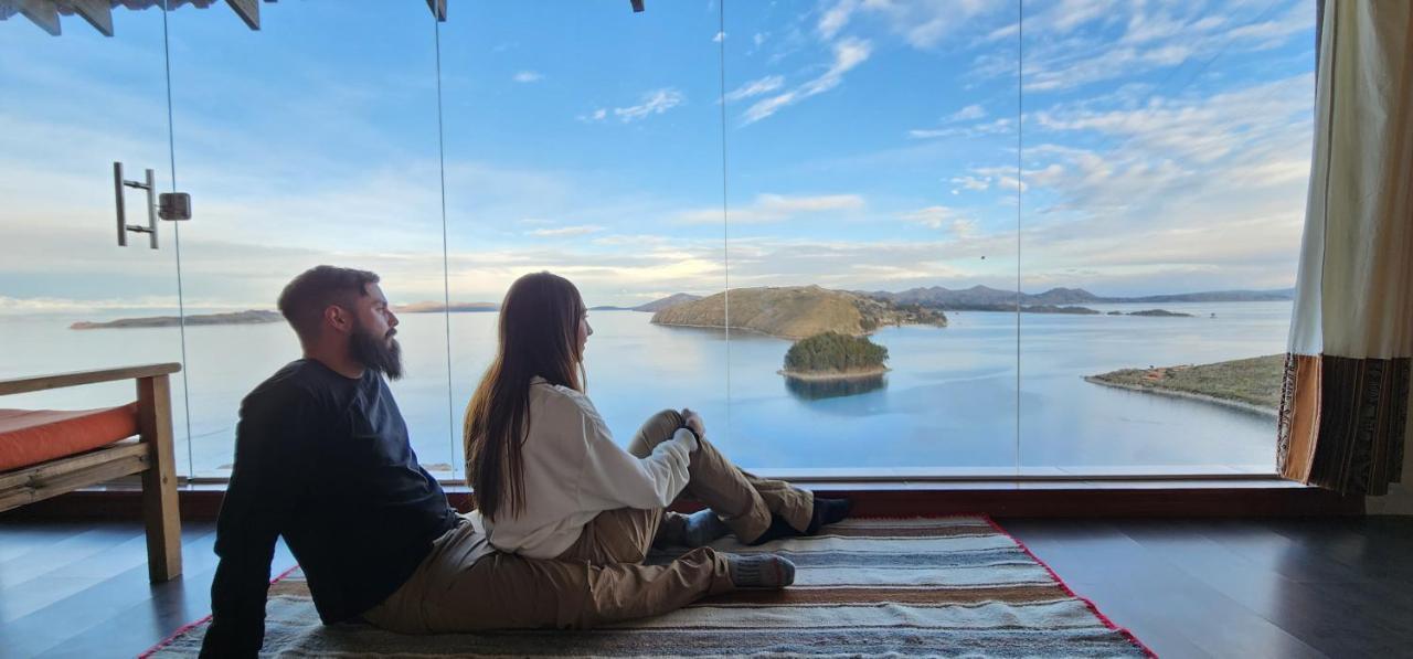 Inti Illimani Lodge Comunidad Yumani Kültér fotó