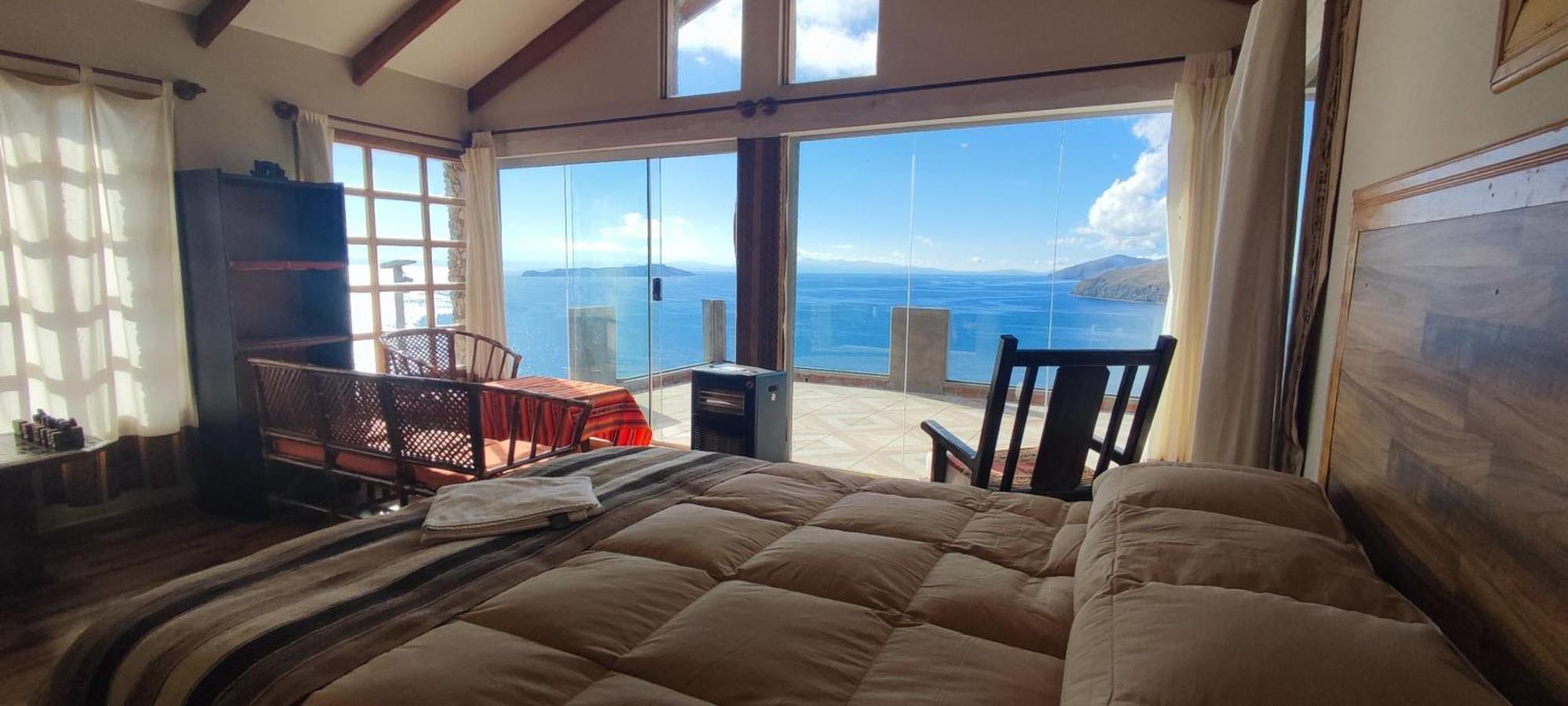 Inti Illimani Lodge Comunidad Yumani Kültér fotó