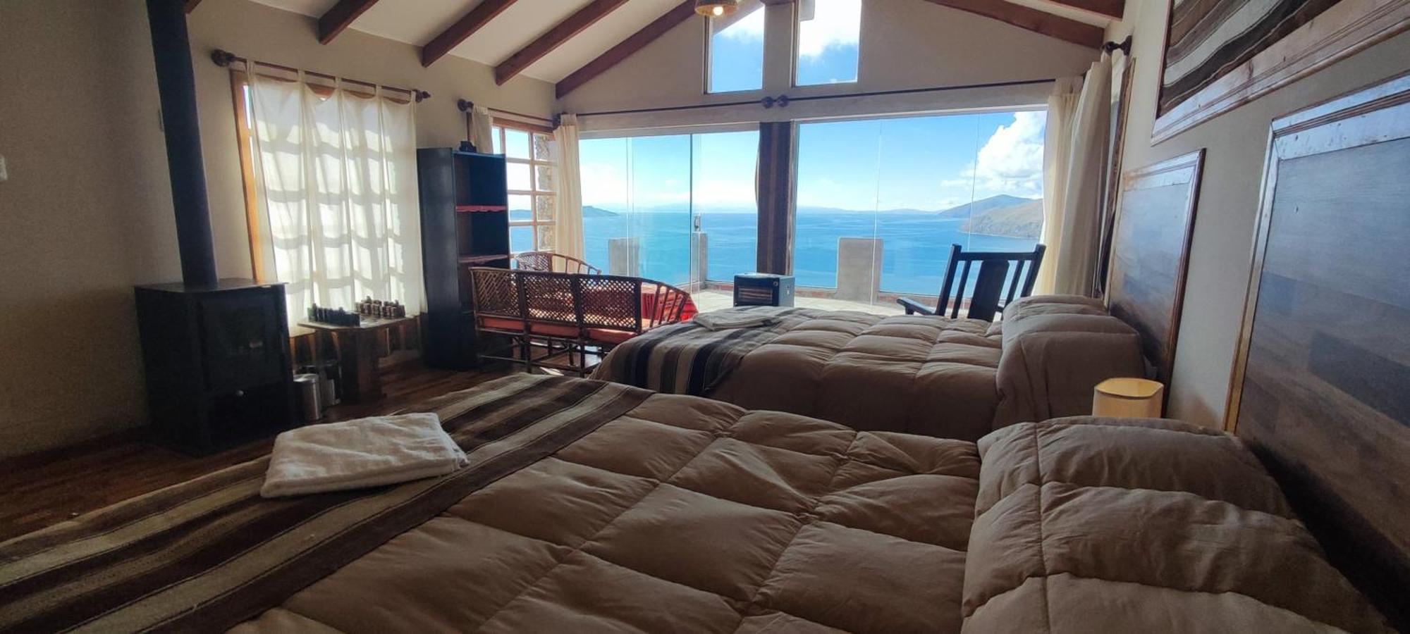 Inti Illimani Lodge Comunidad Yumani Kültér fotó